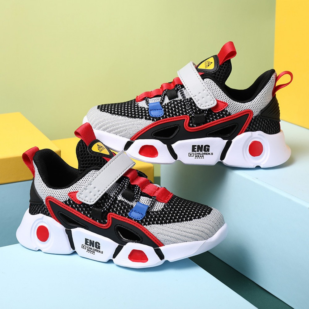 Children's Summer New Casual Sports Shoes Hollow Mesh Breathable Lightweight Shoes