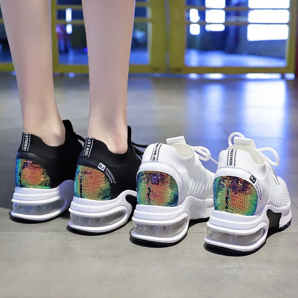 Women's Spring New Student Sports Shoes Increased Platform Shoes